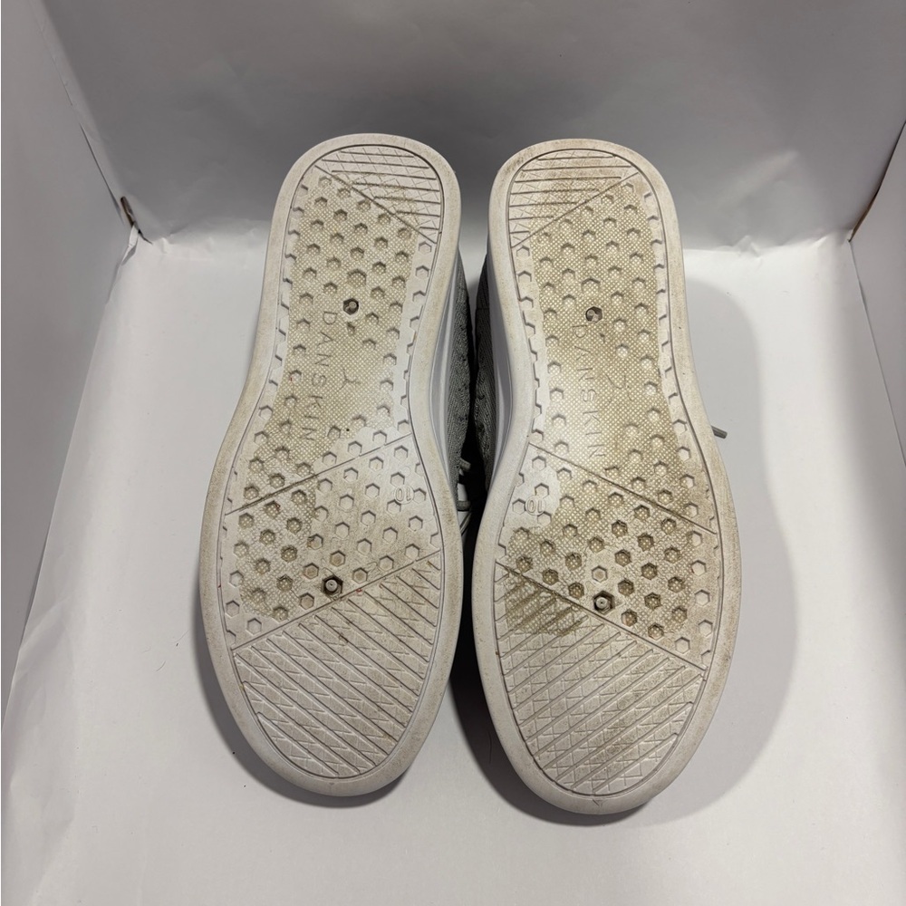 Danskin Gray Knit Sneaker Women’s Size 10 Lightweight Comfort Walking Athleisure - Picture 5 of 6